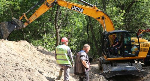 У Харкові, в районі Холодногірськ, швидко усувають аварійні ситуації.