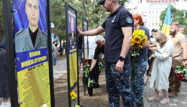 В Одесі відбулася урочиста церемонія відкриття Алеї Слави.